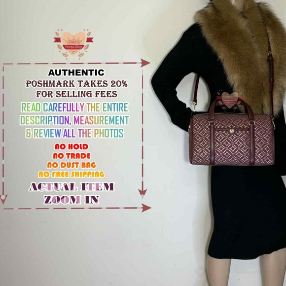 💟Michael Kors Signature Canvas-Leather Satchel & Crossbody Purse💟 - Picture 17 of 17